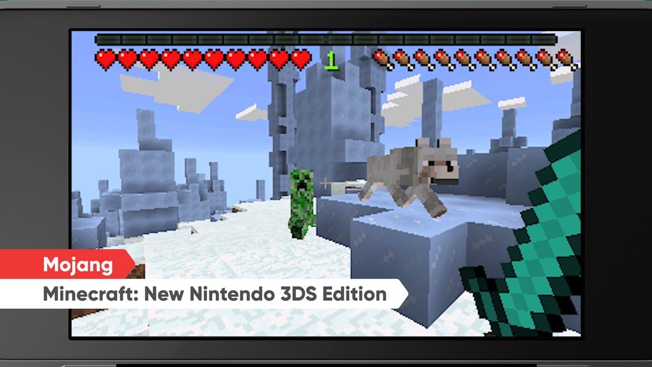 Minecraft: New Nintendo 3DS Edition Is Landing On The 3DS 